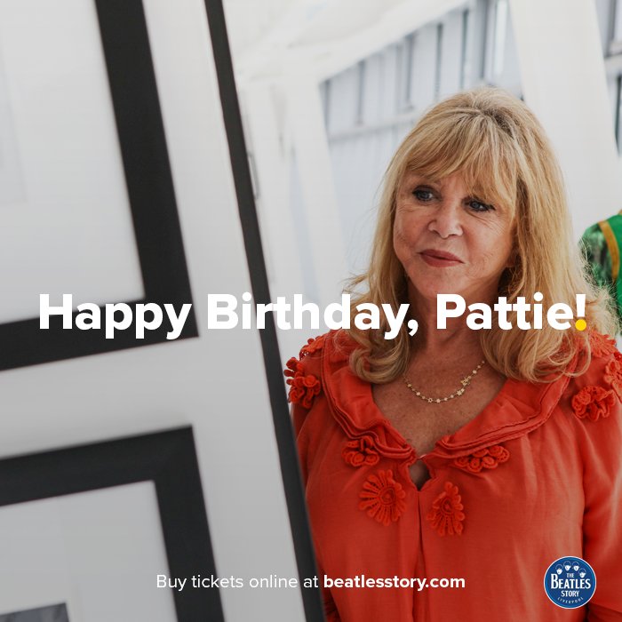 Wishing a very Happy Birthday to Pattie Boyd! 