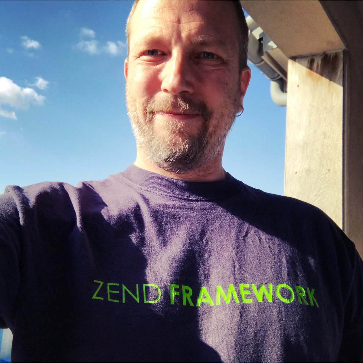 DragonBe's tweet image. On the day I’m teaching #ZF3 and wearing my shirt. This karma!!! #phpbootcamp ow.ly/Scgo309VStO