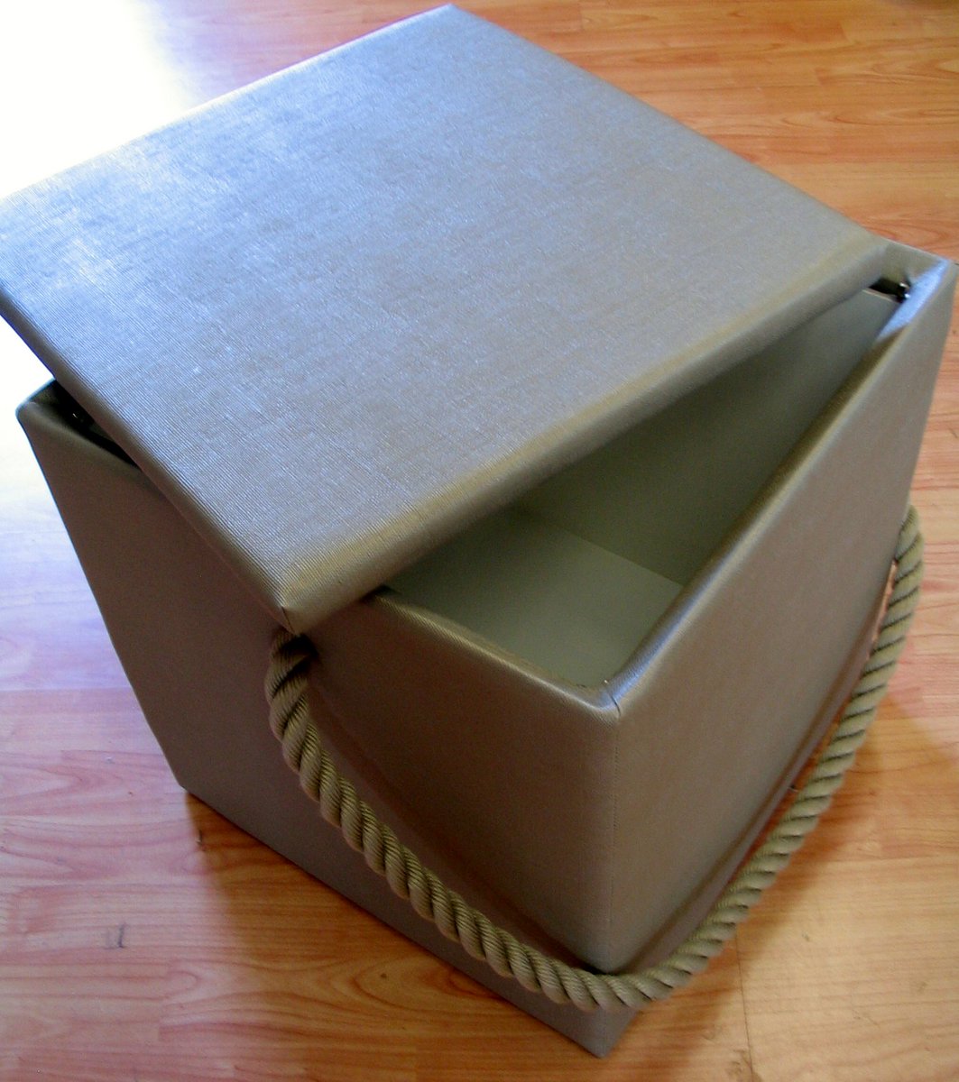 Creating nautical ottoman! Made in <a href="/Albalab1/">Alba lab</a>