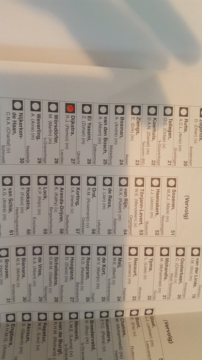 remcovvd's tweet photo. Nog eentje uit #Tiel... vote for #27 ❤️ it.. #remcodijkstra27 #vvd #tk2017 https://t.co/tVVYgyqMjE