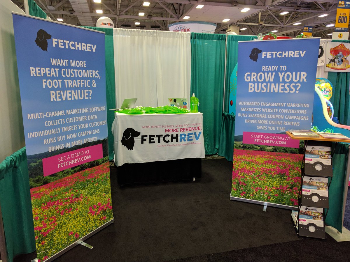 HowndInc's tweet photo. All set and ready for the floor to open! Get more #RepeatRevenue at Booth 840. #AmusementExpo #AEI17 https://t.co/sN9UqheYpA