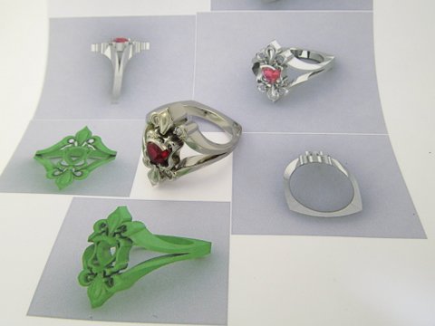 YankeDesigns's tweet image. Start to Finish of Ladies 18kt White Gold Ring with Beautiful 1.02ct Pear Shaped Burma Ruby and 4 Round Brilliant Cut Diamonds.