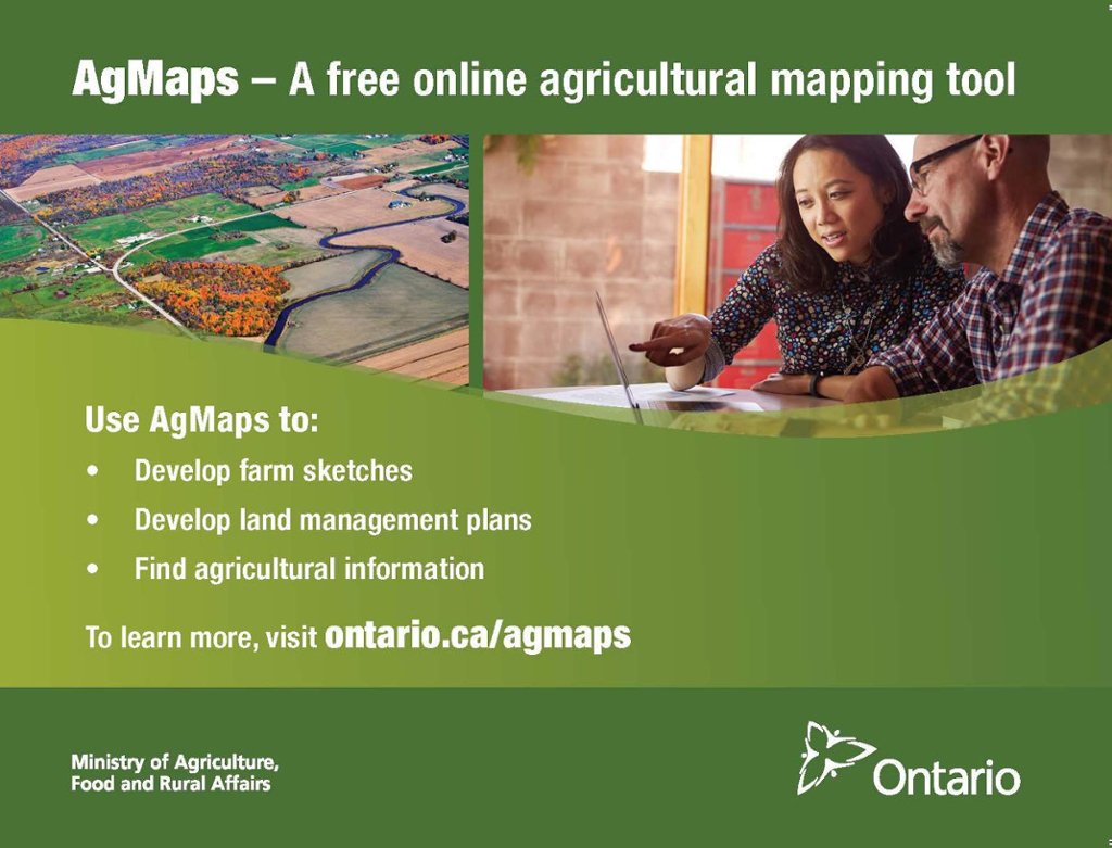 AgricultureON's tweet photo. Use #AgMaps to create a free emergency sketch of your farm. #Farmsafety #AgSafetyWeek https://t.co/2KAWWTvSwa https://t.co/64KoMlbb0H