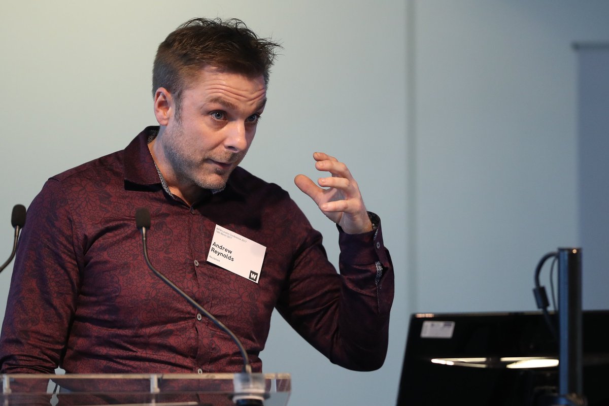 IWFM_London's tweet photo. Next we have Andy Reynolds founder of @revitalisedltd We spend up to 3hrs or 150-200 times a day looking at our smart phone. https://t.co/TLnBGwuGfy