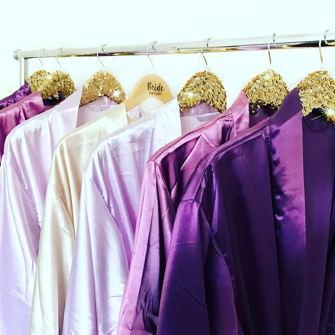 Wedspire's tweet photo. The perfect shade of purple for your bridal party! Robes: #prettyrobes https://t.co/pfxp65fdGb