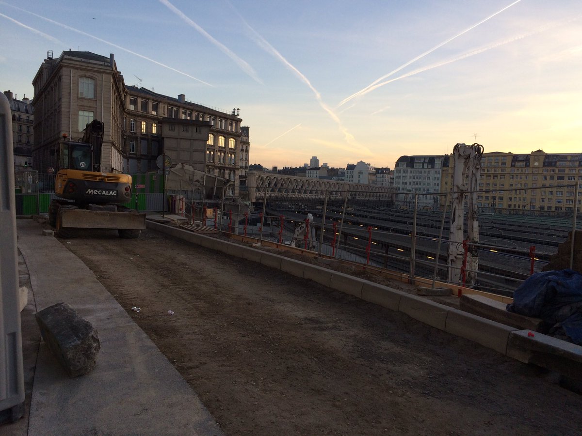 HLafrogne's tweet photo. Les travaux d'aménagement de la liaison Gare de l'Est Gare du Nord : de nouvelles perspectives s'ouvrent à nos yeux https://t.co/olzP6F3qgH
