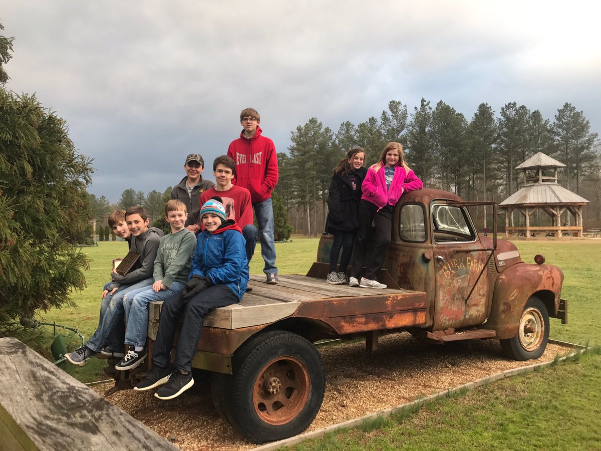 Students in FFA competed in Forestry Field Day yesterday at Burk's Farm in Rome. #GHG