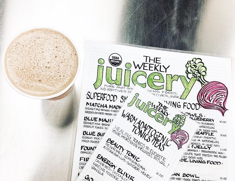 drinkaether's tweet photo. Freezing temperatures call for adaptogenic hot tonics! Warm up with an Aether Hot Chocolate at @theweeklyjuicery. https://t.co/HDAHlZNz83