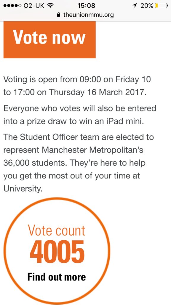 TheUTEAM2017's tweet image. The voting count has went over 4,000 make your vote count and back The U-Team #LeadYourUnion theunionmmu.org/your-voice/lea…