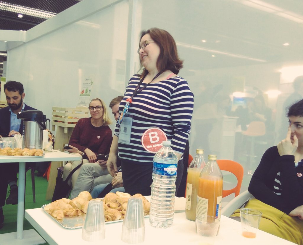 LemonTri's tweet photo. C'était un plaisir de rencontrer les #BCorps françaises ce matin au Salon #Produrable2017 #BetheChange @BCorp_Fr @BcorpSuisse @BCorpEurope https://t.co/2s1rpnpZ0b