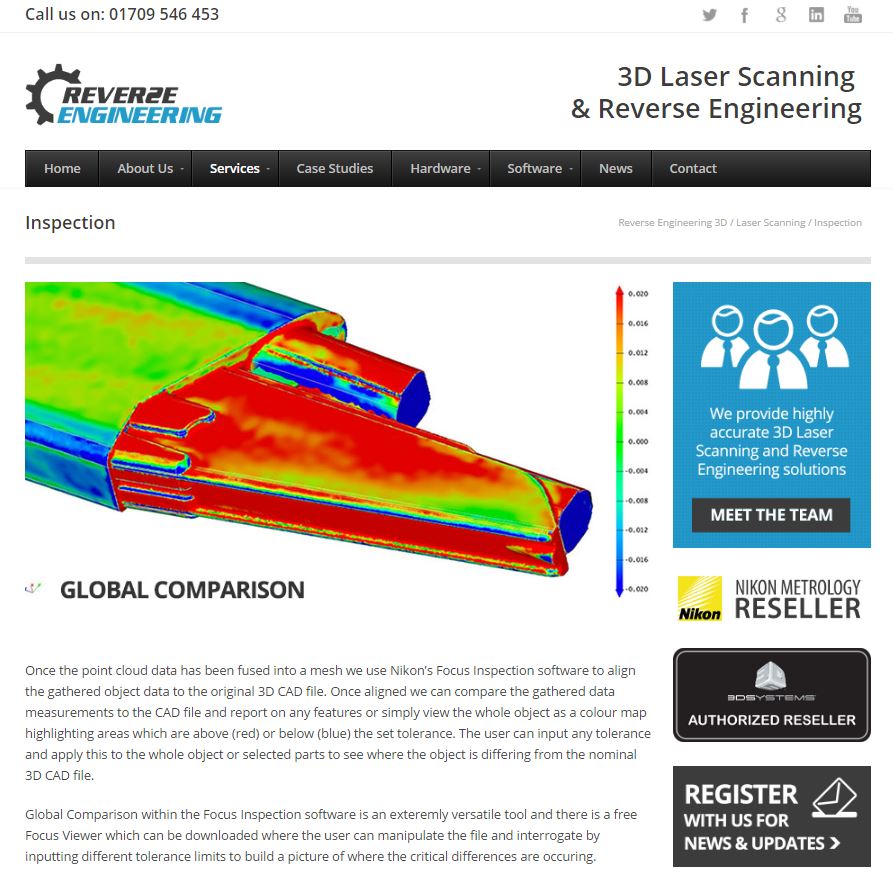 ReverseEng3D's tweet photo. Use our reverse engineering inspection services. Call us on: 01709 546 453 https://t.co/ASasKARZZx #inspection #globalcomparison https://t.co/gv0AOve29T