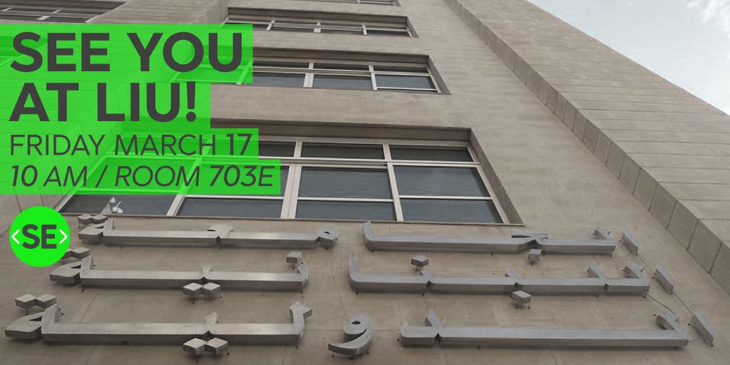 se_factory's tweet photo. We are waiting for you to join us at LIU Beirut this Friday at 10am. #WeSpeakCode #SEFactory #HelloWorldWideWeb @LebIntUni https://t.co/u2Tqwc7AlV
