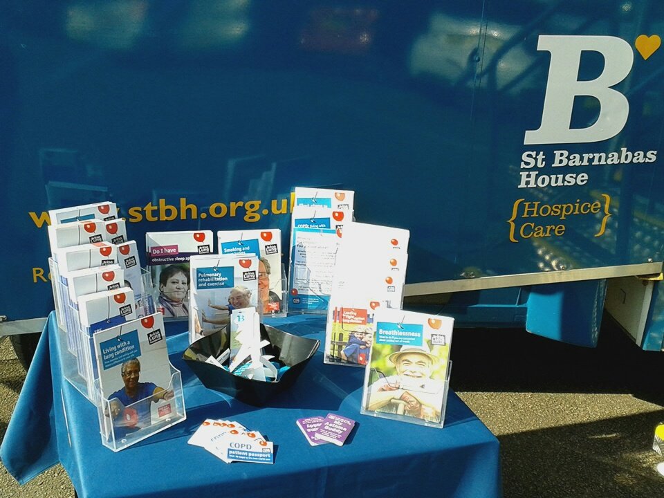 stbhHOP's tweet photo. see us @henfield until 2 on for @StBarnabasHouse @lunguk @CarersWSussex and much more today,  outside #Henfield Hall. https://t.co/0pIjN0t0HX