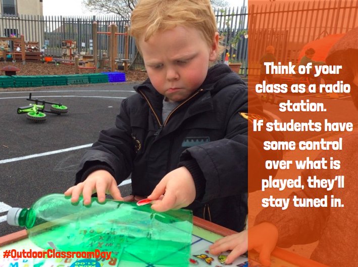 Outdoor Classroom Day (@outdoorclassday) on Twitter photo #WednesdayWisdom '95% of children say that #outdoorlearning makes lessons more enjoyable' - <a href="/ntrlconnections/">Natural Connections</a> #TeacherGoals RT if you agree! #WednesdayWisdom '95% of children say that #outdoorlearning makes lessons more enjoyable' - <a href="/ntrlconnections/">Natural Connections</a> #TeacherGoals RT if you agree!