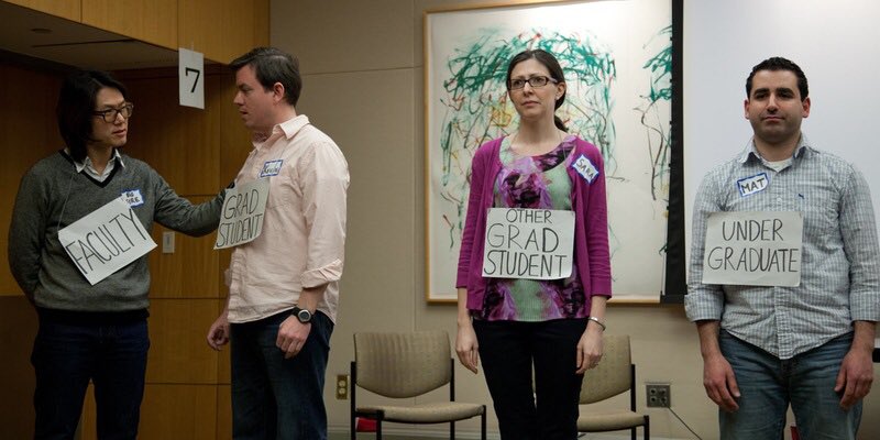 yalediversitea's tweet photo. We love a good role play, soon from the @UMich_CRLT  players.  Seats running out! https://t.co/rxhZuxEi3v https://t.co/V5jUgEwk7c