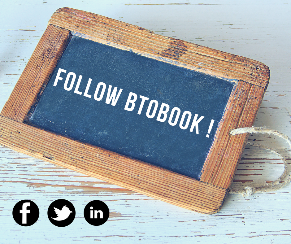 B_TO_BOOK's tweet photo. Merci de RT : suivez-nous sur les réseaux sociaux !
#socialmedia #business #btobook https://t.co/ED7yY0J8mY