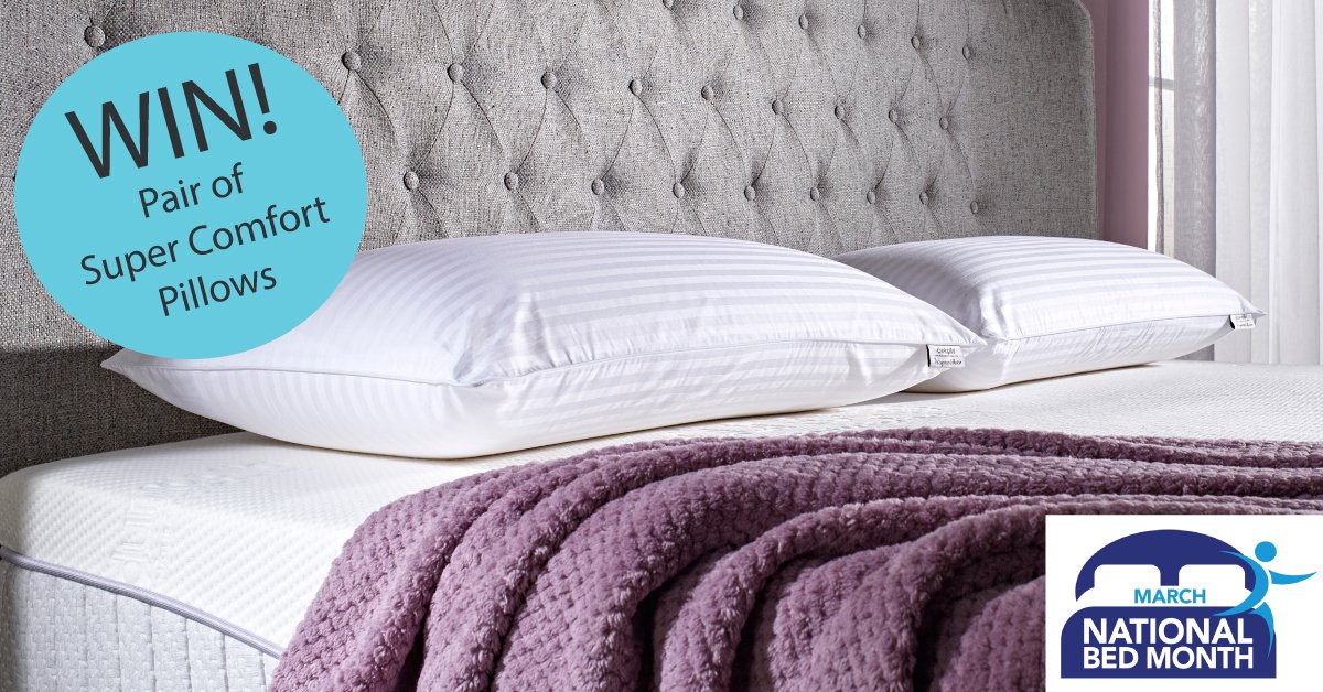DunlopilloUK's tweet photo. #winitwednesday spread the word that a healthy life starts with #healthysleep  
Follow @DunlopilloUK  &amp;RT for chance to #WIN pair of Pillows https://t.co/6Sq8KMsjI7