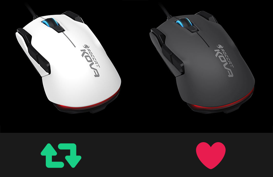 ROCCATFrance's tweet photo. Votre ROCCAT Kova préférée ? 🚀

➡️ Polyvalence : https://t.co/G9a1qPnyfF https://t.co/otDkVCF0S4