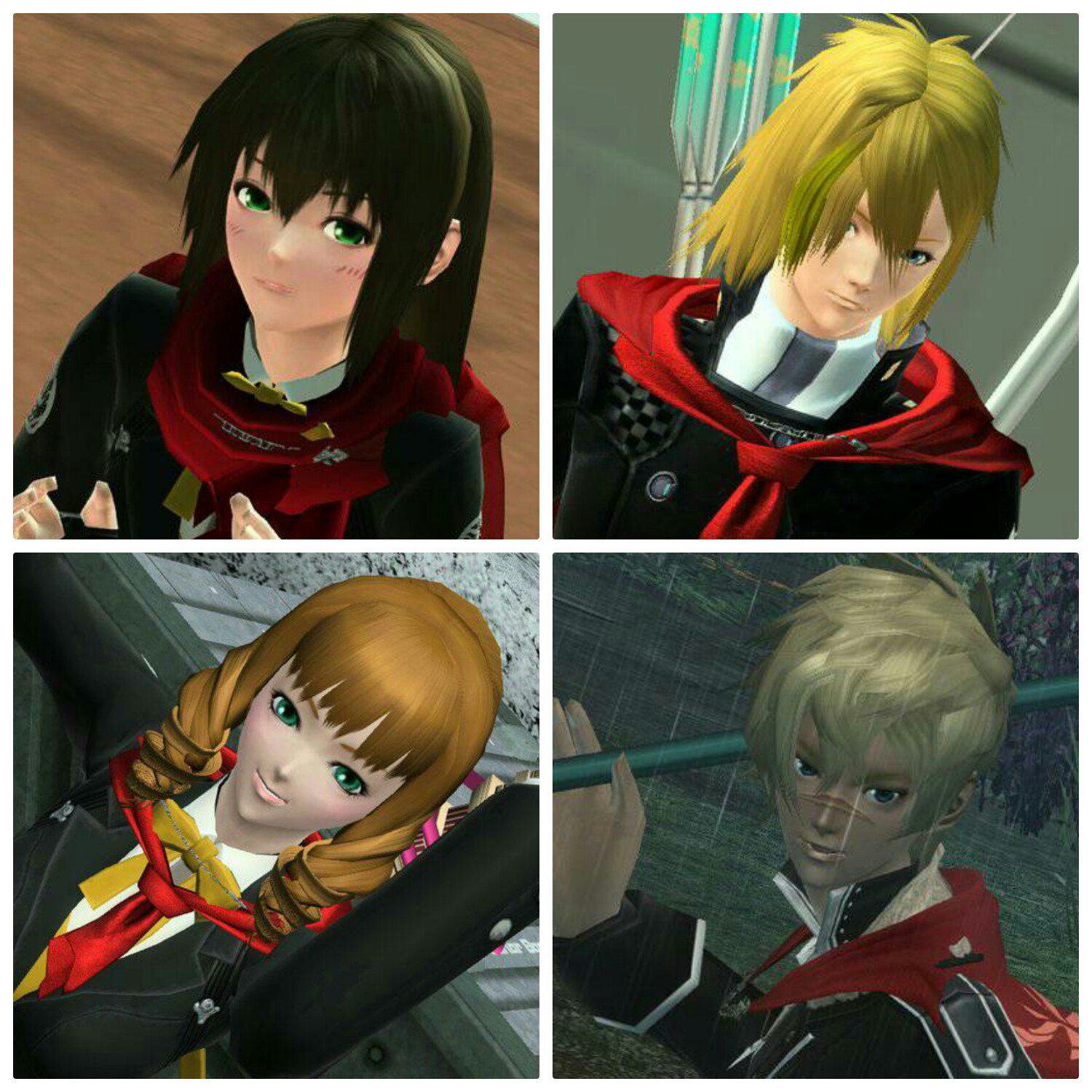 うぉる 再現キャラの隣に元ネタ Ffアークス Ff零式から デュース トレイ シンク ナイン