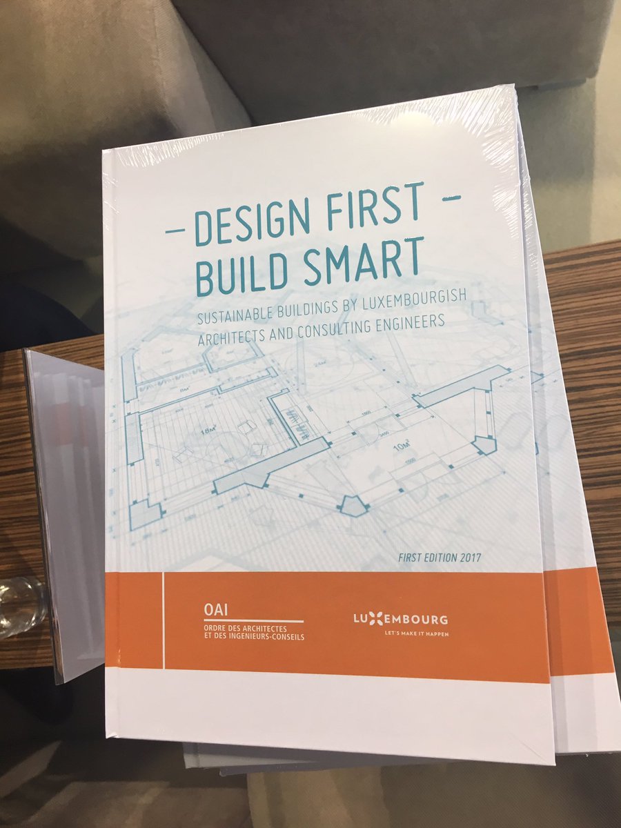 New publication 'Design First-Build Smart' on the occasion of first participation of OAI to the #Luxembourg pavilion at #MIPIM <a href="/PierreHurt/">Pierre Hurt</a>