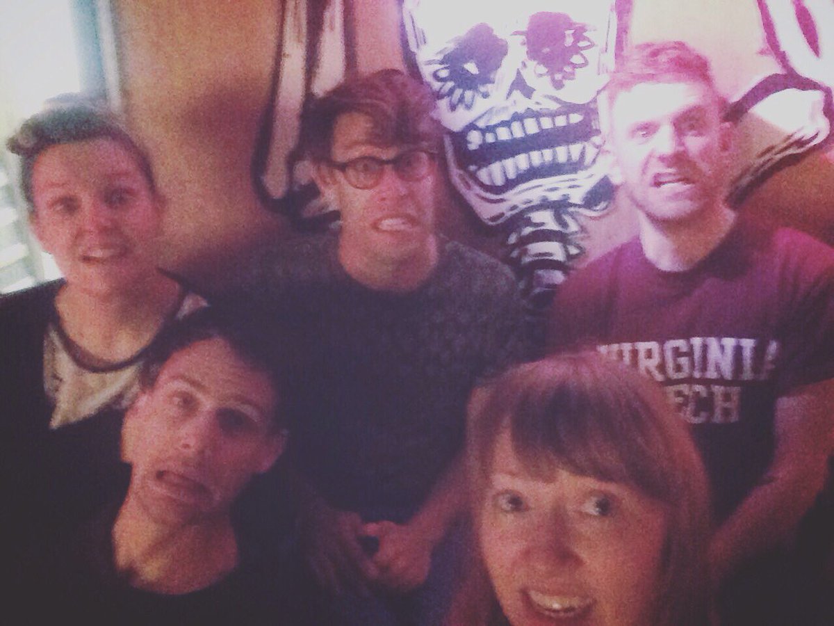 Kill_Beast's tweet photo. All six of us, back together, finally. #killogy @sohotheatre https://t.co/6VTxx2ZLSh