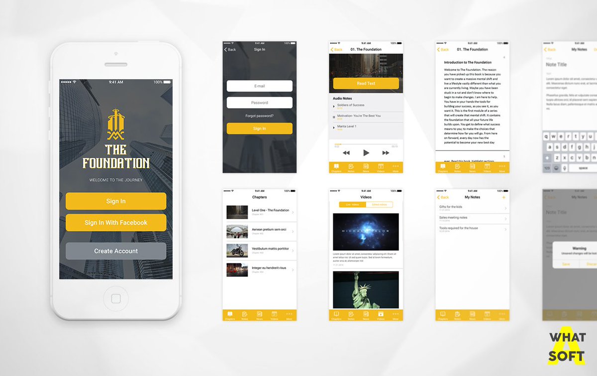 whatasoft's tweet photo. The Mike Valor app wireframes is completed now
https://t.co/2kIPjDJwrq https://t.co/5Tf3UUiX6E