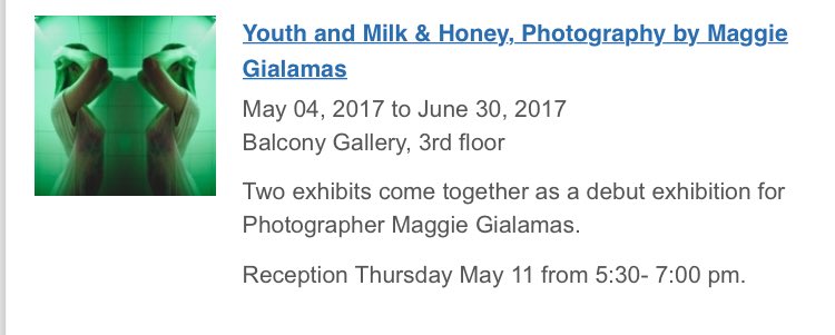BlueHourPhotos's tweet photo. ...And it's official! Check out my upcoming exhibit at the Maryland Hall art gallery! https://t.co/v0FXdfOgc2
