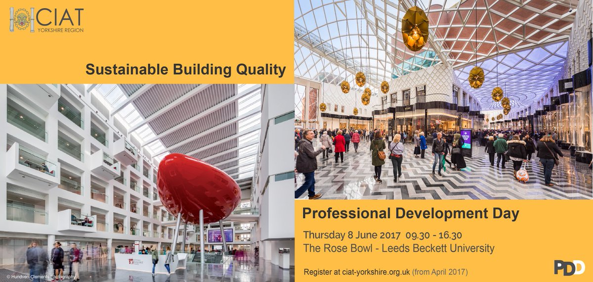 Its landed - CIAT Yorkshire Professional Development Day 8 June Leeds Rose Bowl - You won’t find a day like this for Free anywhere #PDD
