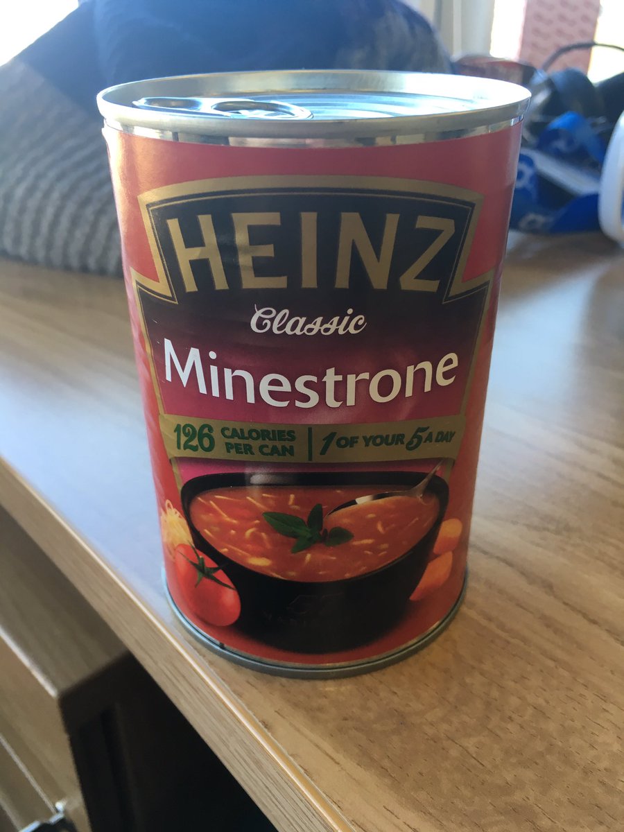 soupdragonrick's tweet photo. What a SOUPer lunch I've got ahead of me today... and healthy too! #LuckyRick https://t.co/4klBcdgwn7