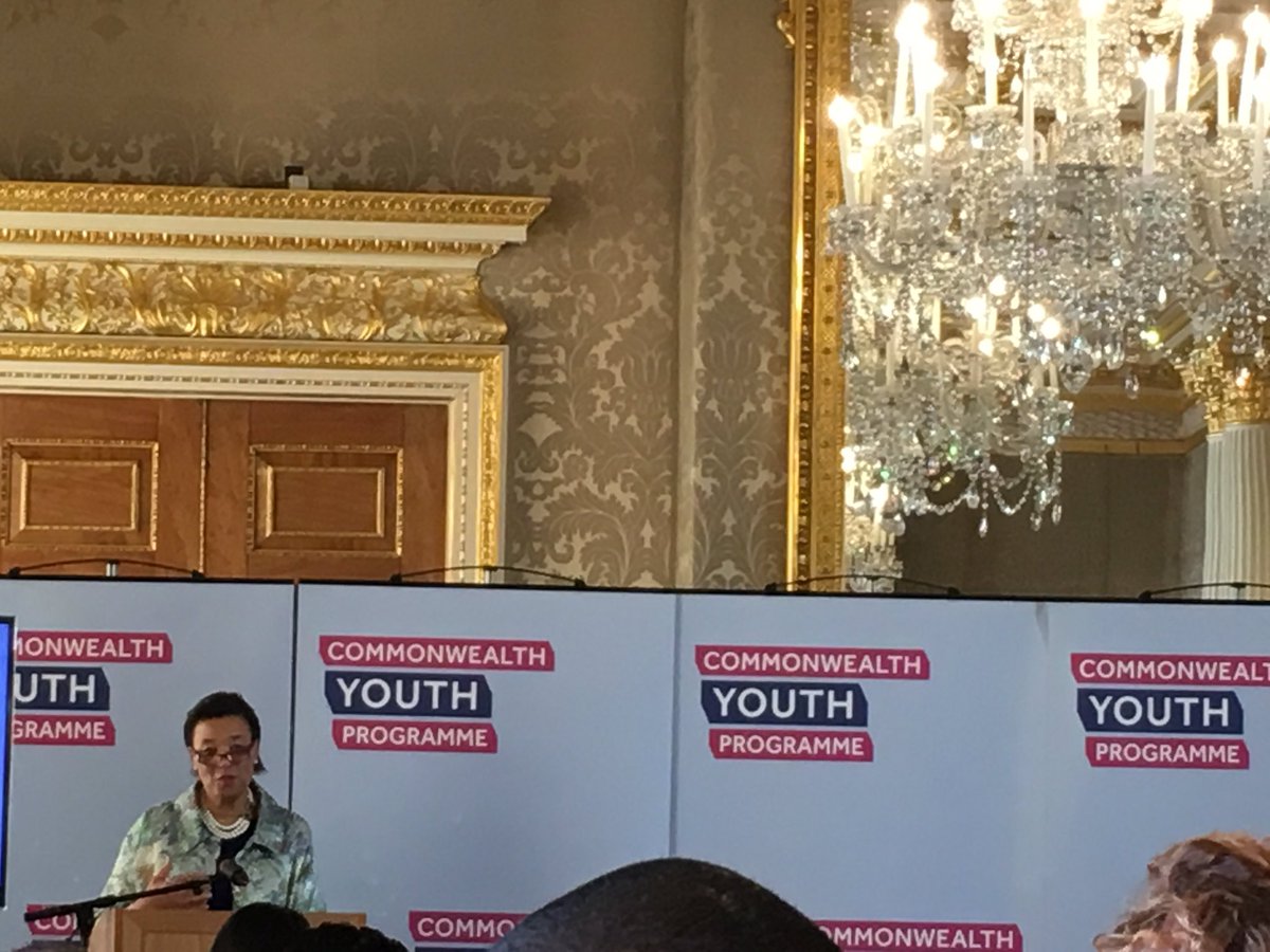 Mainstreaming young people &amp; their perspectives accelerates sustainable development.  @PScotlandCSG <a href="/ComSecYouth/">Commonwealth Youth</a> #CYA2017