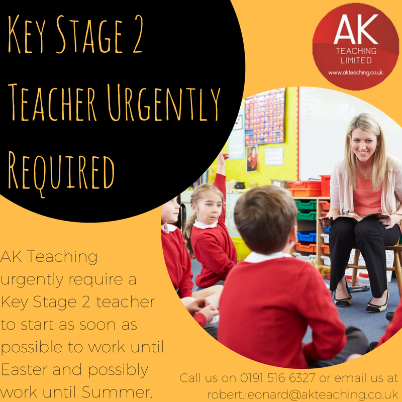 #northeastjobs #northeast #jobs #sunderland #newcastle #recruitment #education #teacher #teaching #keystage2 #ks2