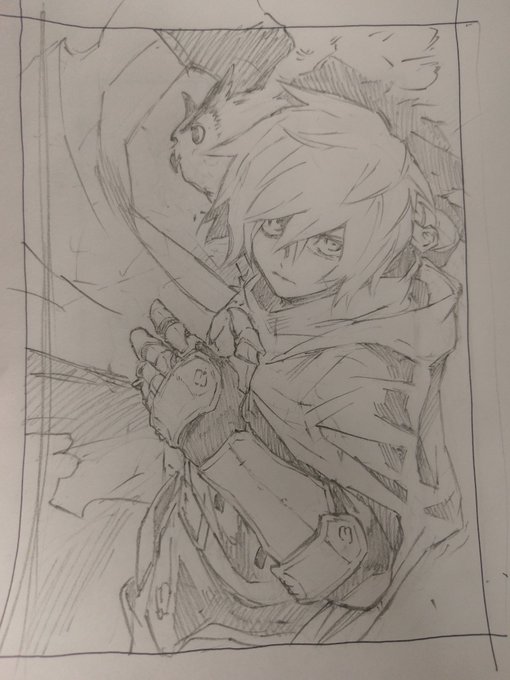 なんか出てきました
アニメイト様特典と、応援書店様の
おまけのラフ
結局、前者は予定なく派手な着色にして、後者は全然違う構図にしちゃったんですが、担当さんにはよしとしていただけたのでよかったです(;'∀`) 