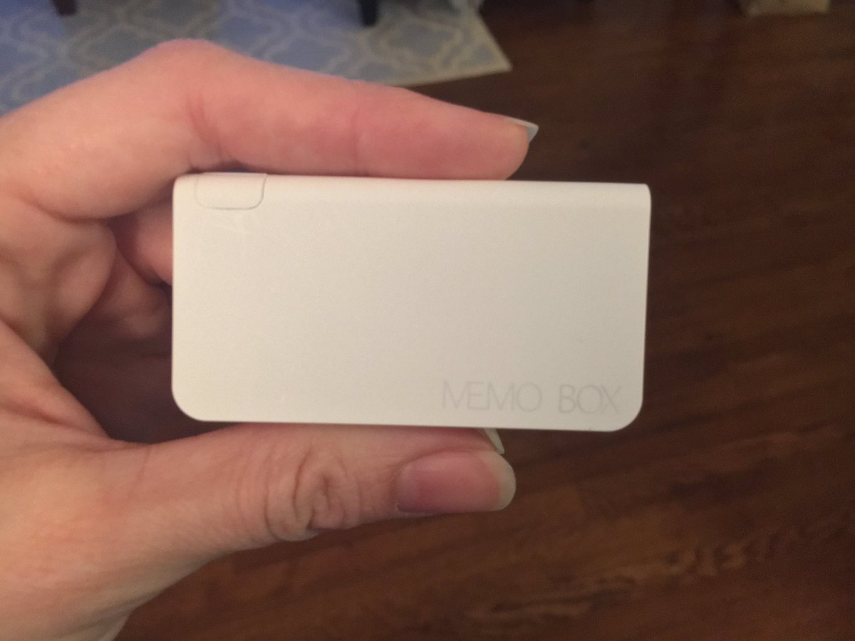 Marijuana_Mommy's tweet photo. Just rcvd my new #MemoBoxMini! Excited to test this #smartpillbox with my microdosing schedule! @smartpillbox
https://t.co/TiSMrSHq2z https://t.co/MWqWVCgPTN