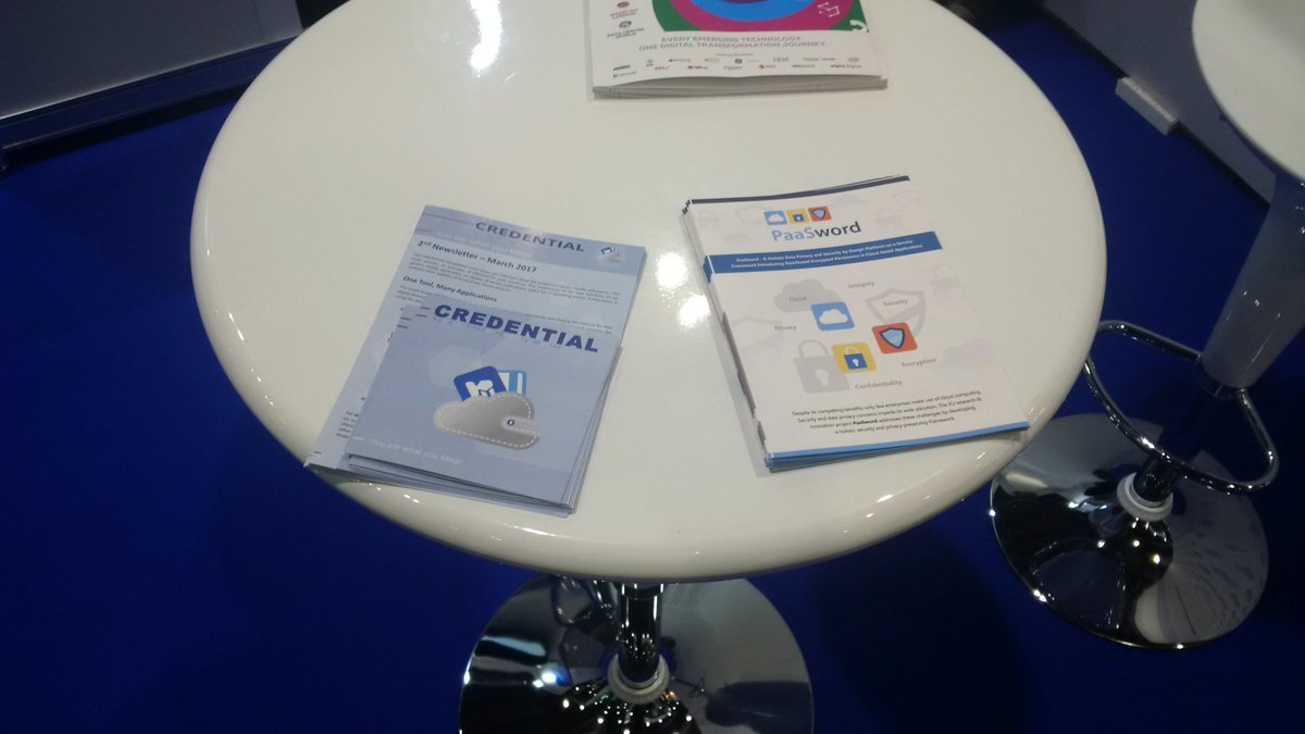 CredentialH2020's tweet photo. We are waiting now for you at Stand 1239 at #CSE17! https://t.co/CifYnwFlBt