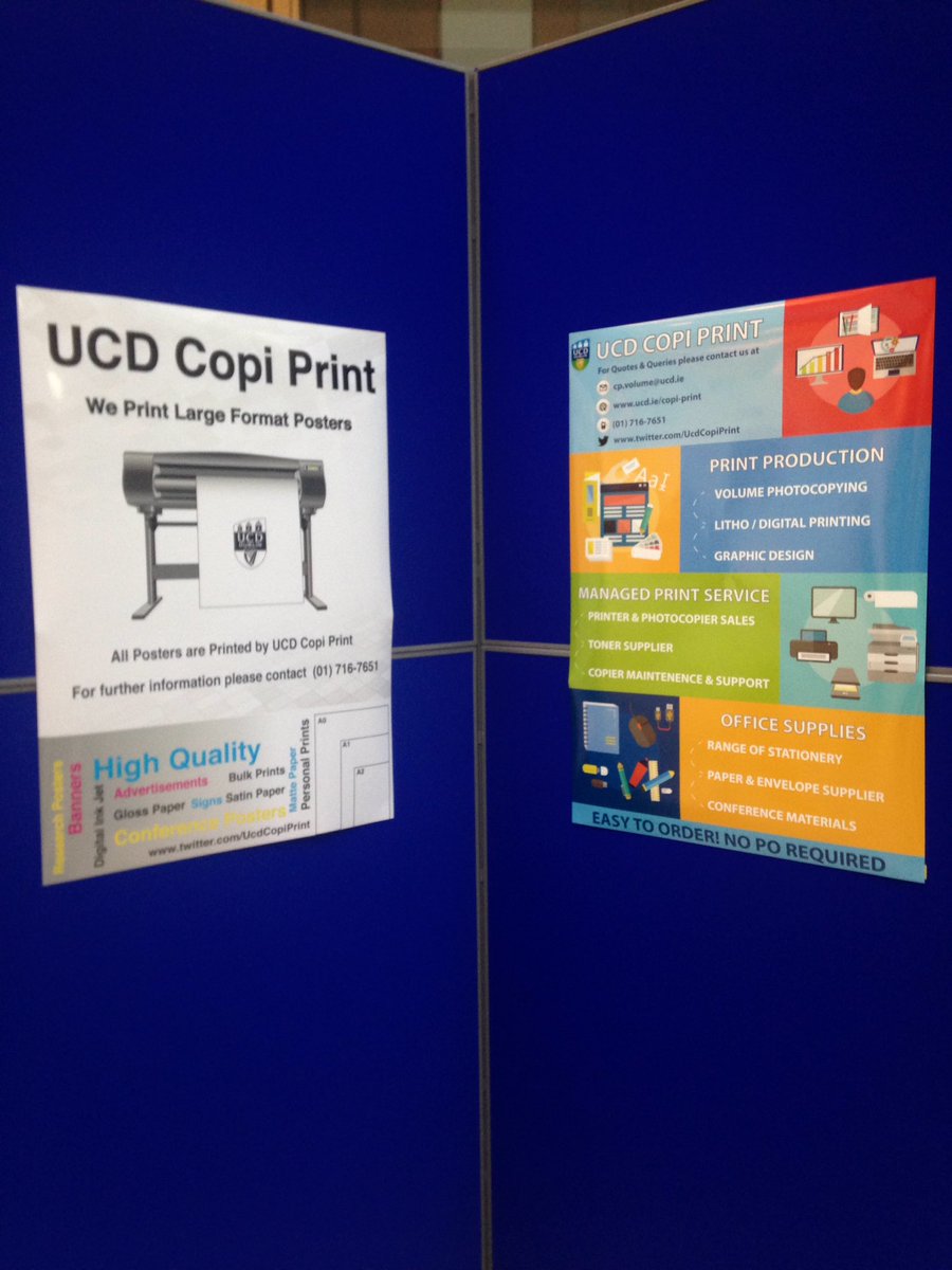 UCDCopiPrint's tweet photo. #WST2017 #UCDCopiPrint We're thrilled to contribute to this years #worksmartertogether  conference. https://t.co/y2CjHf5VwV