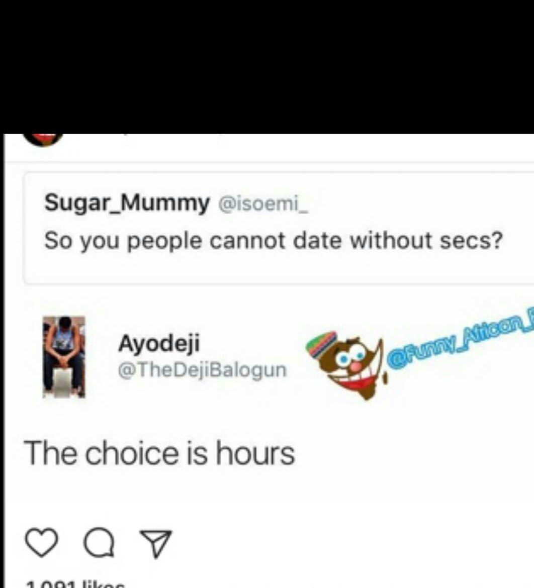 thisis_Anita's tweet photo. Omg😂😂😂😂😂😂 sex is now secs https://t.co/tLWii652n9