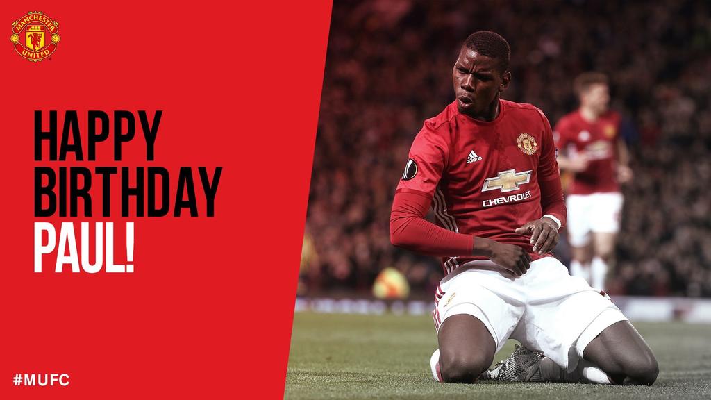 Happy Birthday Paul Pogba
Red Devil Till The Casket Close 