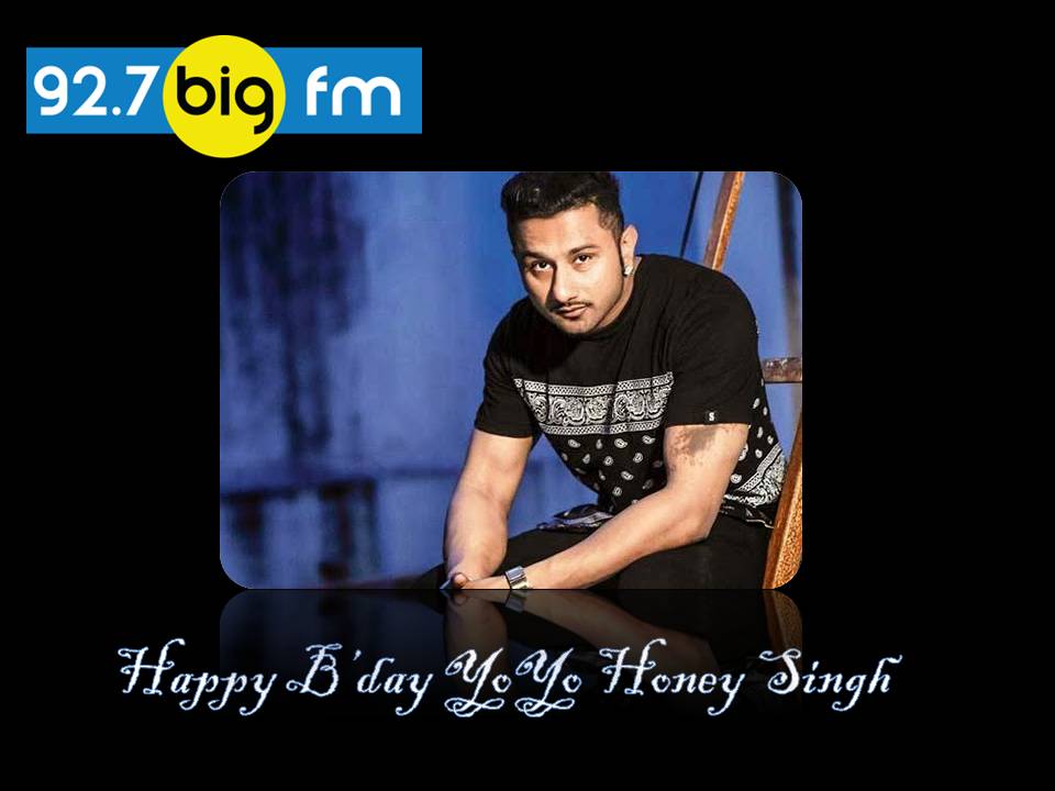  wishes Honey Singh a very happy birthday 