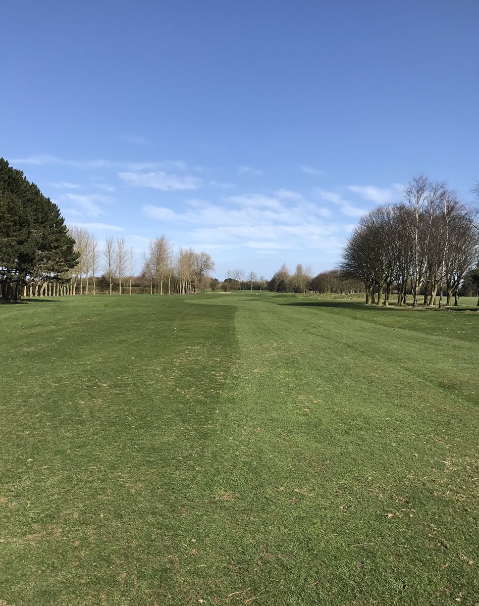 First cut always makes the course look better. The golfing season is nearly here.
