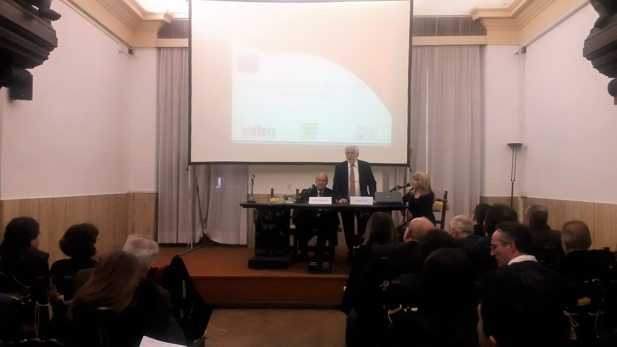 Sindnova's tweet photo. @Sindnova ringrazia tutti per la viva partecipazione al seminario su "l'Europa dei nostri diritti. Ripartire dalla dimensione sociale!" https://t.co/1MMLNHFyL0