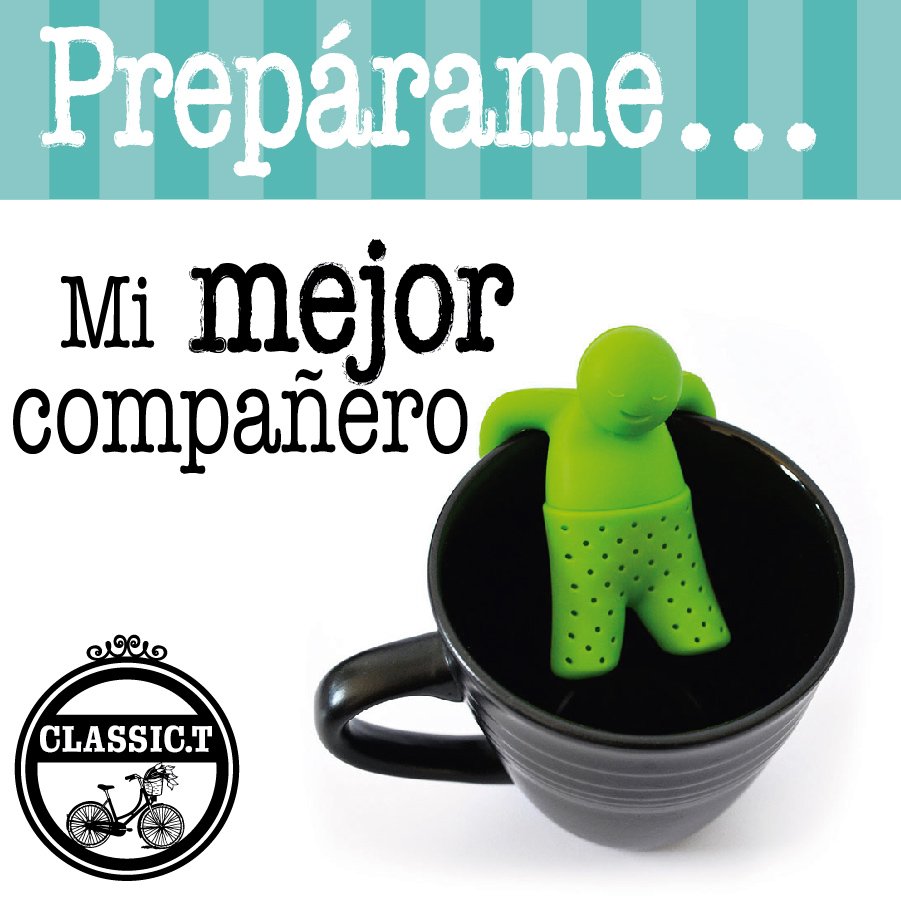 classict_col's tweet photo. #Infusor Hombrecito: Un compañero ideal para acompañar mi #BebidaFavorita #TeaLovers #Infusiones #TeaTime #houseOfTea #ClassicT https://t.co/WSgAFKLSF3