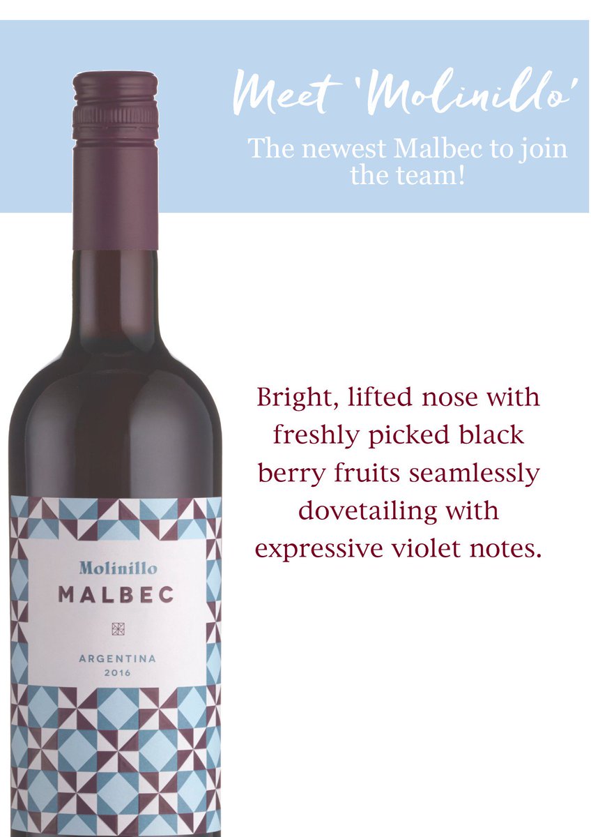 Meet #Molinillo - artfully crafted, classic Malbec! Open for tasting this weekend. johnhwines.co.uk/shop/?item=mol…