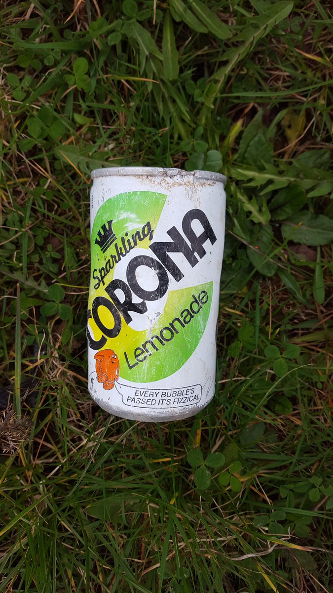 GeomorphicJosh's tweet photo. Yesterday's #FieldworkFind was this bad boy #corona #welshriverwaste #Greattagline #Fizzical 
https://t.co/2L8JASNeyc https://t.co/MrJKzMM3XF