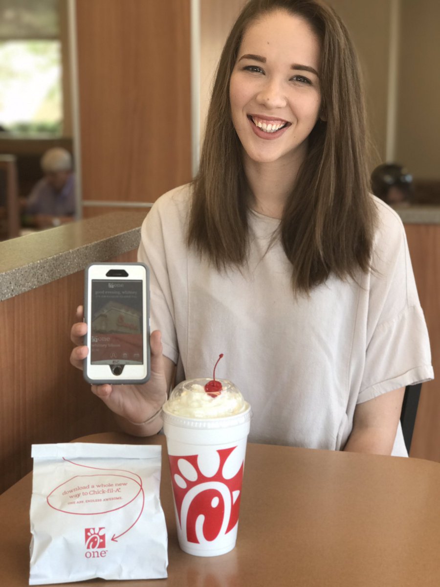ChickfilaTT's tweet photo. A whole new way to eat more chicken! Download the Chick-fil-A One app today.  #skiptheline #earnrewards #cfatempleterrace https://t.co/kmpKshQH75