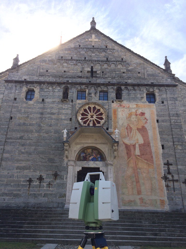 FestaPrato's tweet photo. Scansioni laser scanner chiesa di Baceno. @FestaPrato @3D @geomfesta  @rilievo https://t.co/JajJir0juP