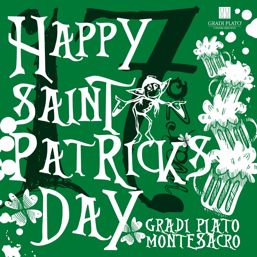 GradiPlato's tweet photo. #GradiPlato #Montesacro
Ogni 2 birre acquistate, un pacchetto di patatine in #omaggio.
#HappyStPatricksDay #SanPatrizio #StPatrick #Birra https://t.co/kfVgatcnKh