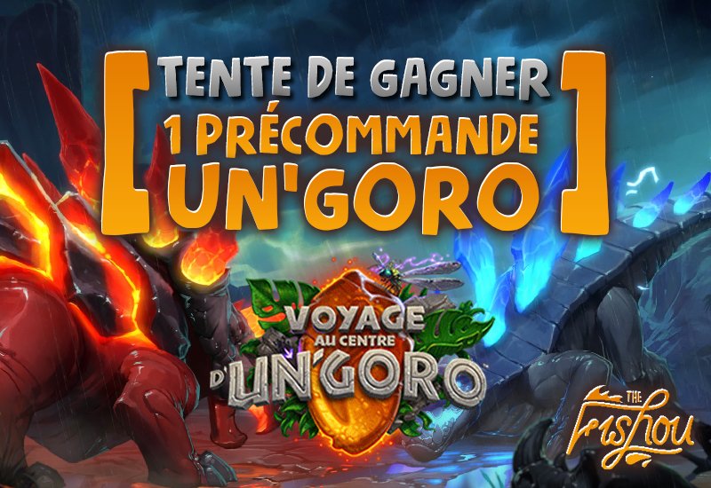 TheFishou's tweet photo. Hey les loups, chaud pour gagner une précommande Hearthstone Un'Goro ?  Un petit RT+FOLLOW et ensuite le destin choisira 🔥🔥🔥 https://t.co/dwLdtSRUzm