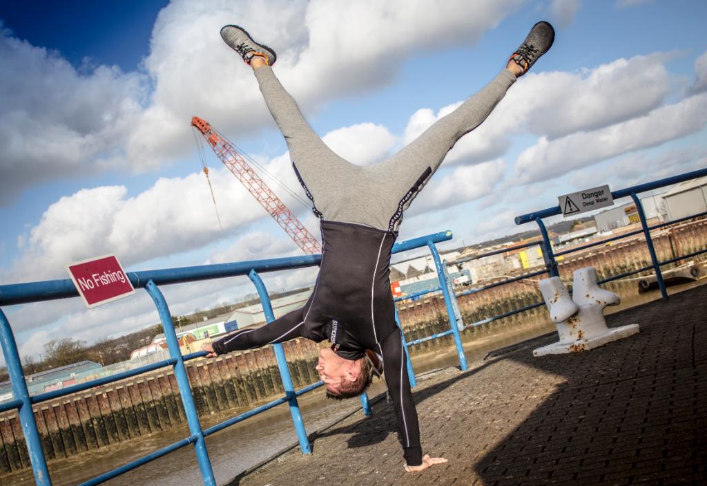 . @aslan_barmob getting a different perspective on life.