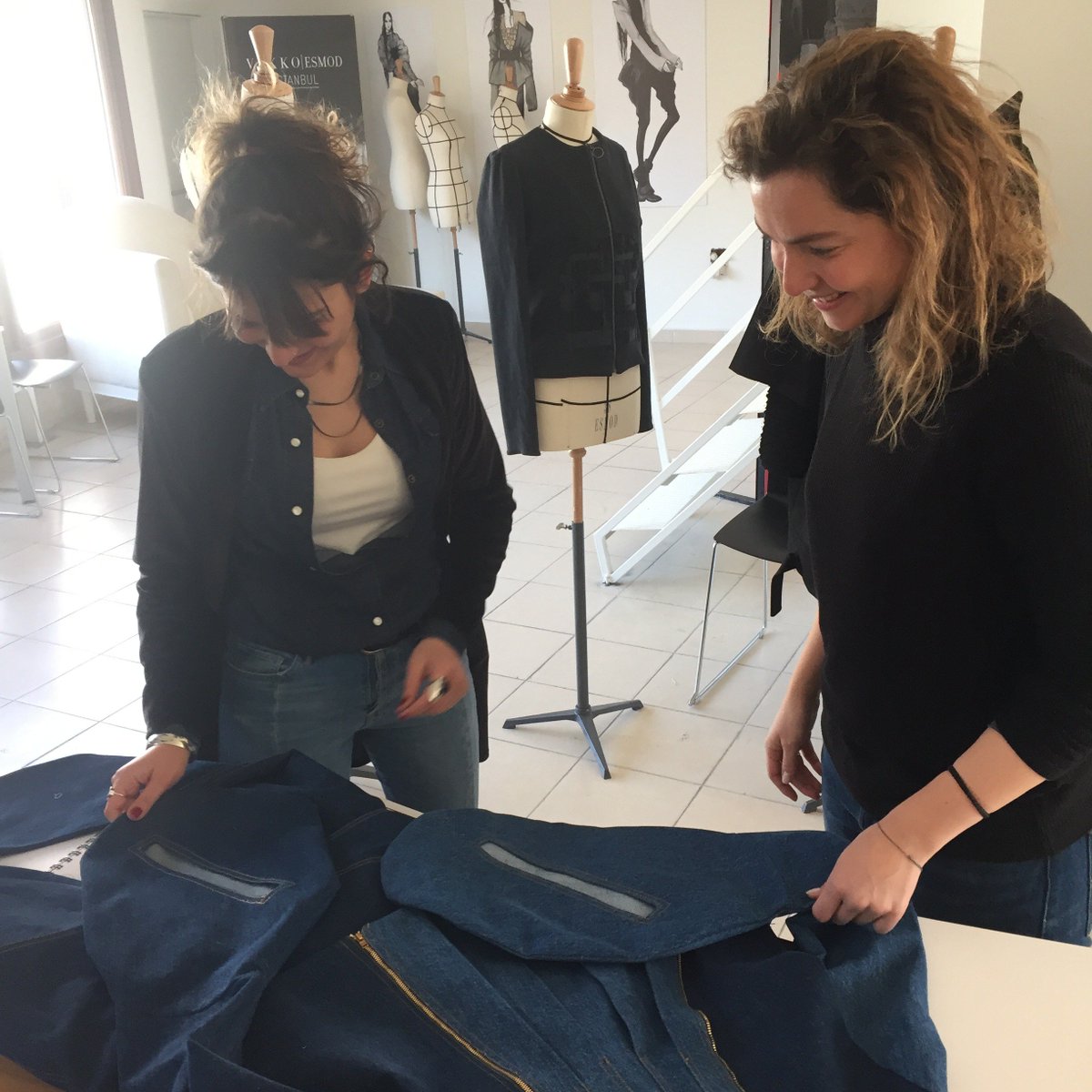 Heads up to this amazing talents from <a href="/VakkoEsmod/">Vakko Esmod</a>! 💙 Here are the winners of our Casualwear project 🙌🏽 Congrats Begüm, Çağla &amp; Atlas!