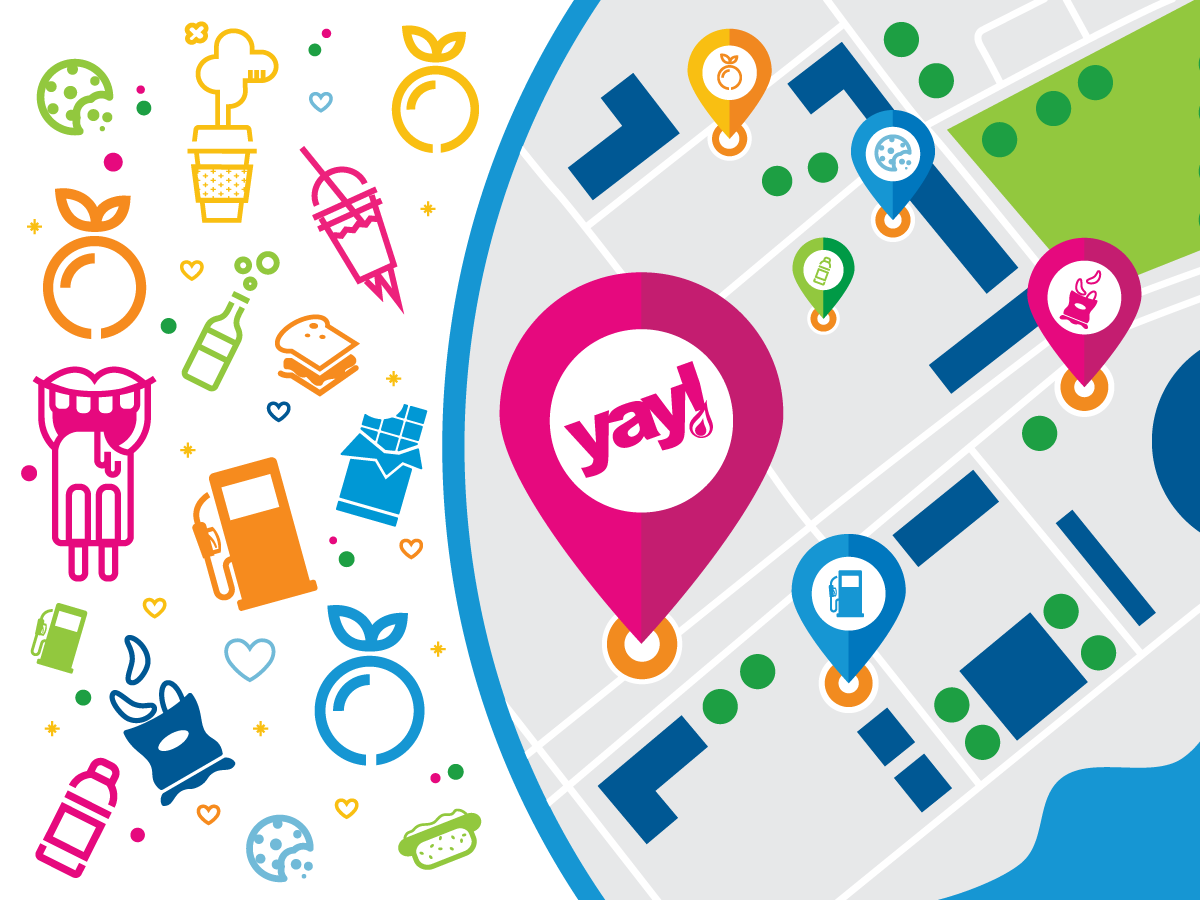 YAYRewards's tweet photo. Did you know?! You can earn and redeem Yay! points at all 43 North Atlantic and @Orange_Store locations across the province. https://t.co/QHLM6WCYrA